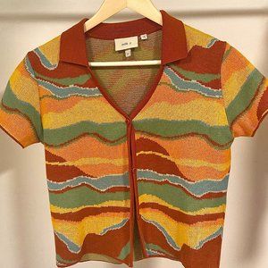 COORD MATCHING SET 90's style top and skirt